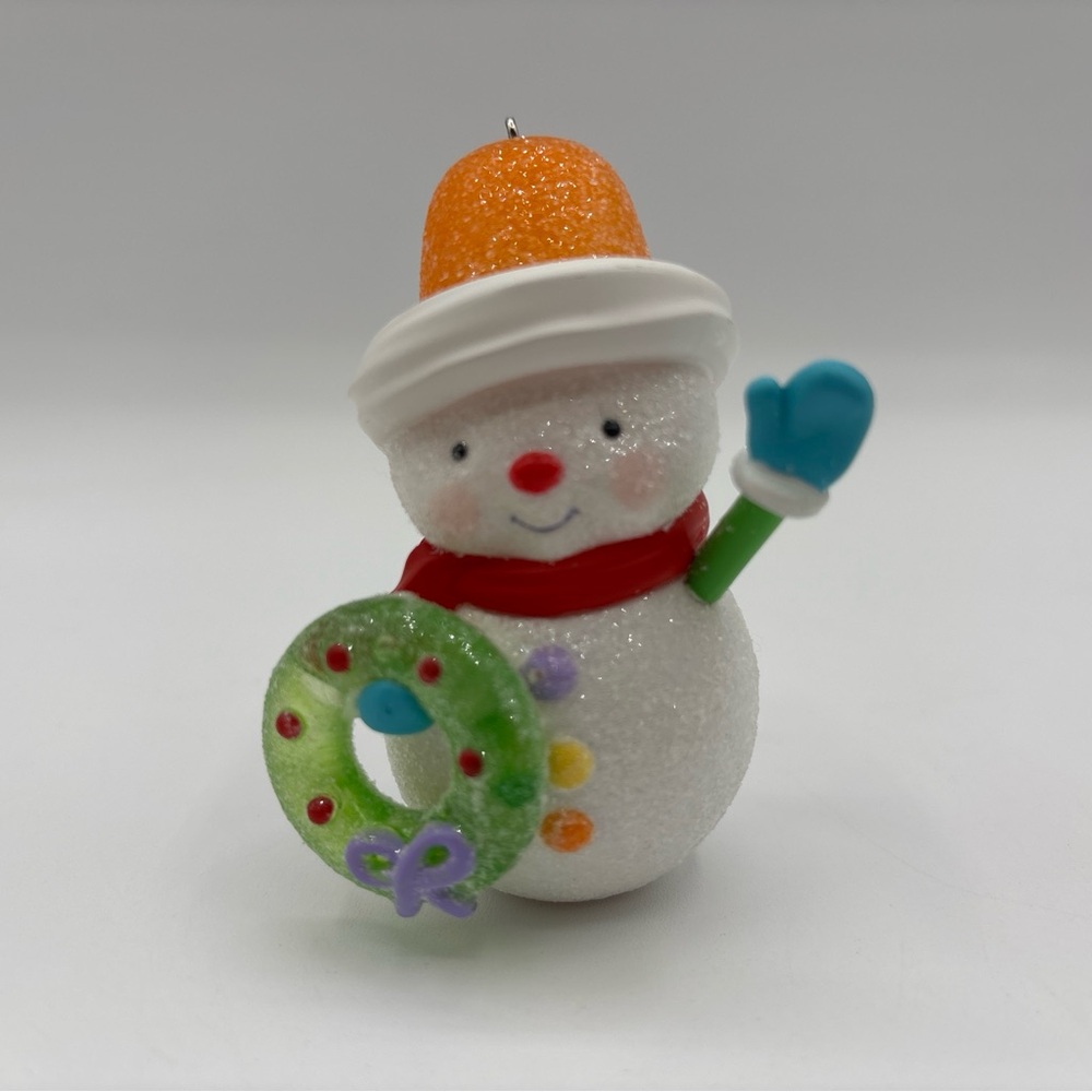 Hallmark Keepsake 2019 Limited Edition Sweet Snowman Christmas Tree Ornament